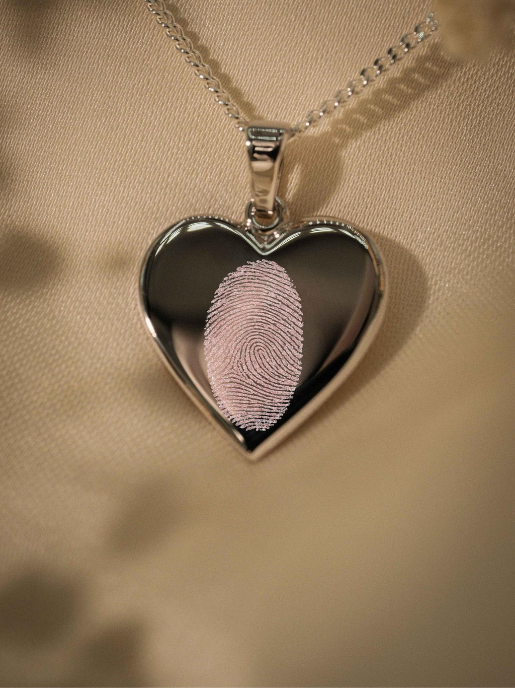 Fingerabdruck Halskette – Amélie (925 Silber)