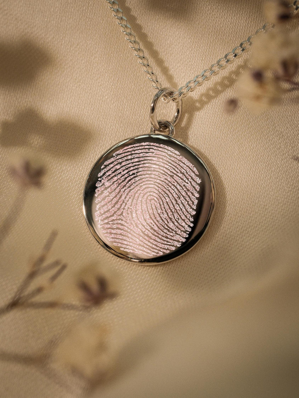 Fingerabdruck Halskette – Naomi (925 Silber)